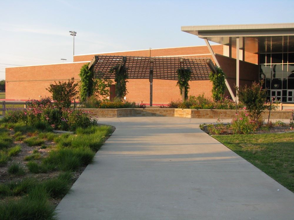 Arbor building entrance